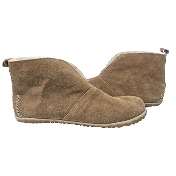 MINNETONKA Women's Tuscon Bootie Slippers 11 Cinnamon Brown Suede Style 40111 - Picture 7 of 10